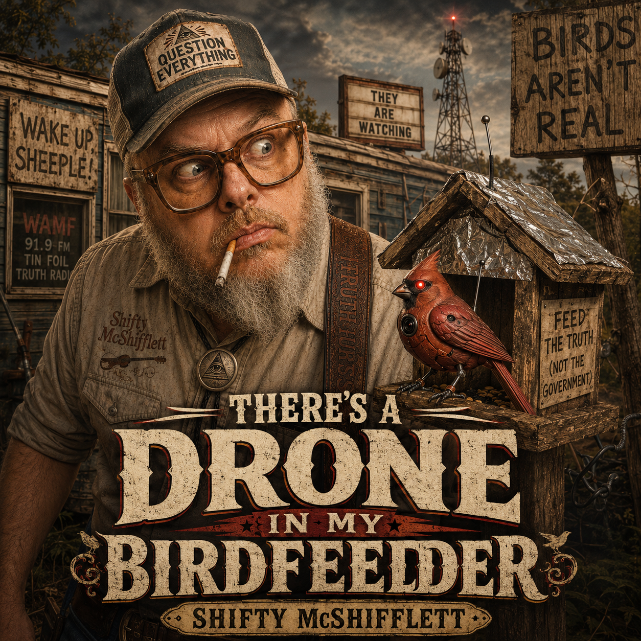 There's a Drone in My Birdfeeder